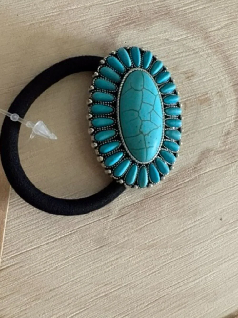TIPI Turquoise Concho Western Hair Tie NWT